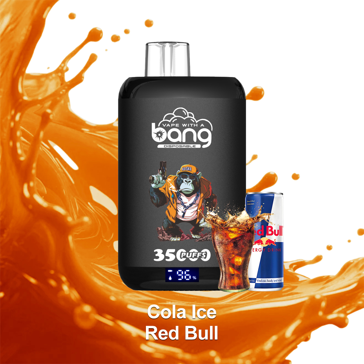 BANG 35Kシリーズ｜コーラアイス／レッドブル（2-in-1）