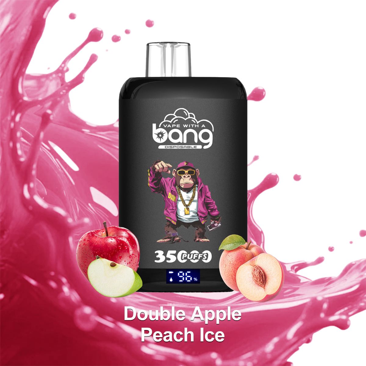 BANG 35Kシリーズ｜ダブルアップル／ピーチアイス（2-in-1）